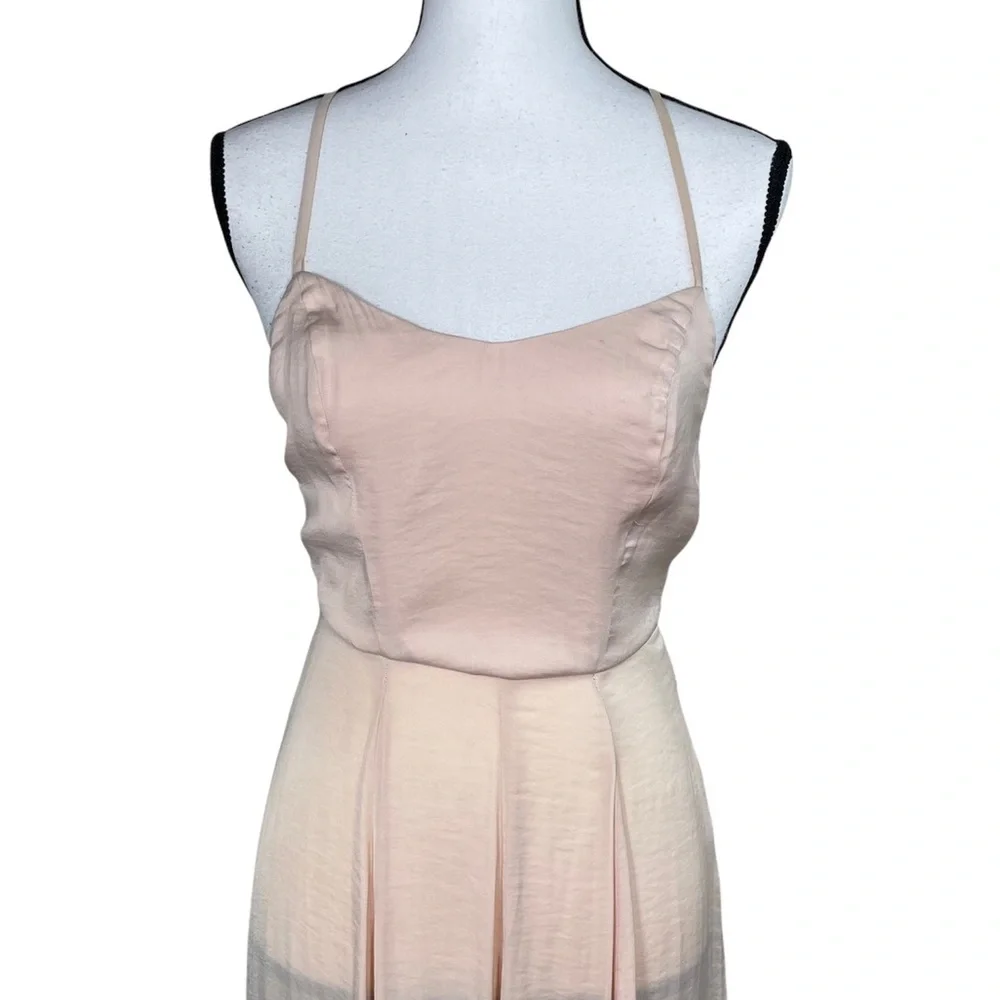 CXM for Urban Outfitters Pale Blush Maxi Dress - Picture 7 of 10